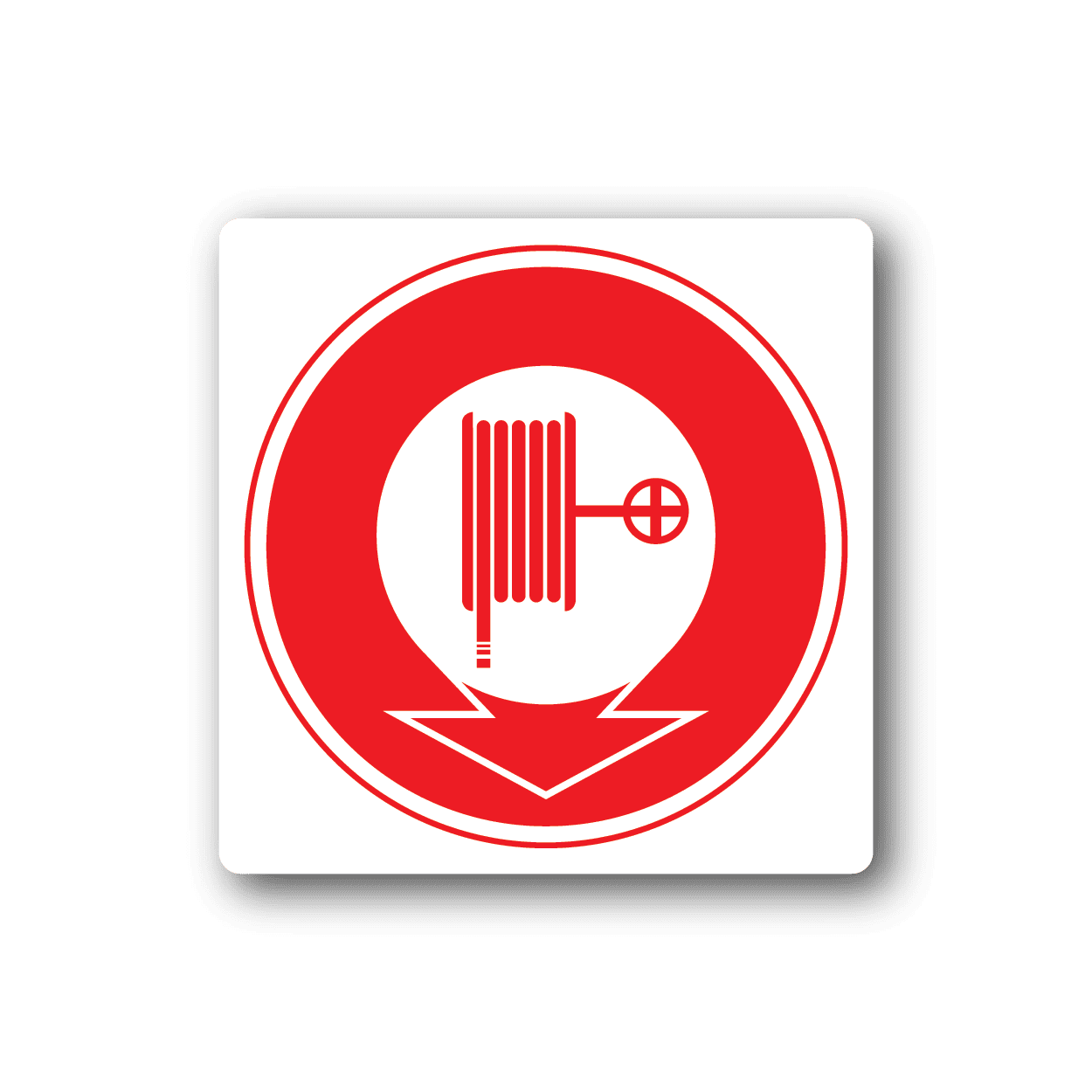 Image of Know Your Fire Extinguisher Color Code Safety Sticker