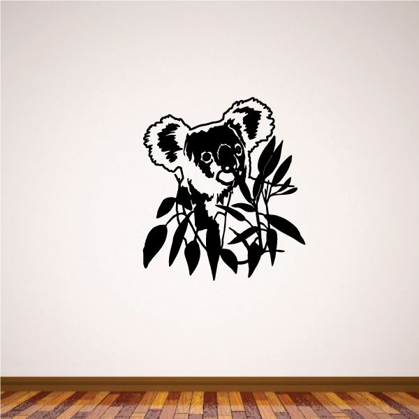 Image of Koala Bear Eating Decal