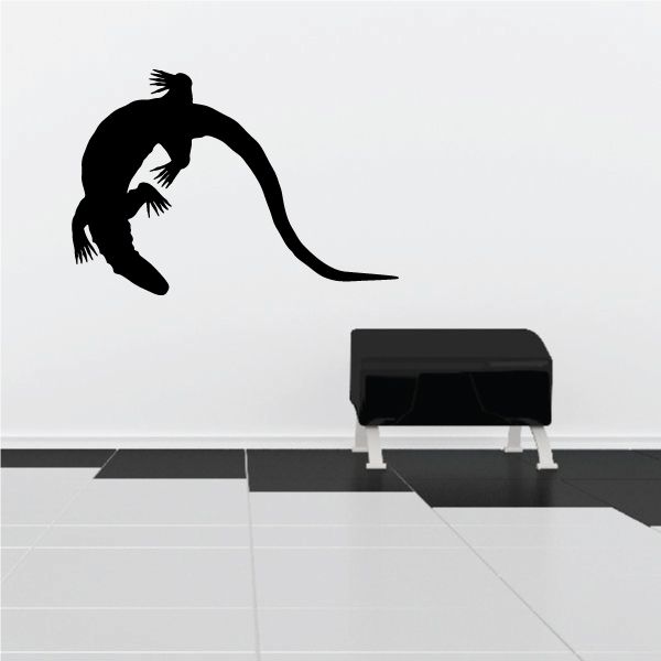 Image of Komodo Dragon Turning Decal