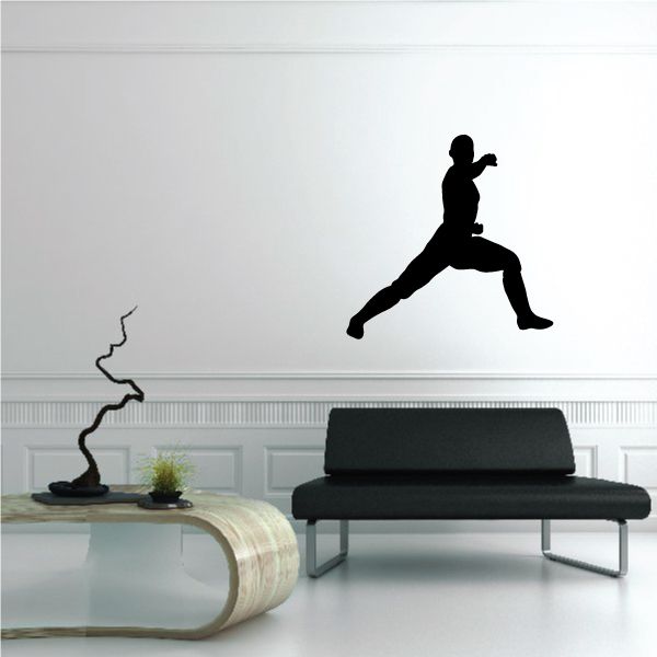 Image of Kung Fu Wall Decal - Vinyl Decal - Car Decal - NS002