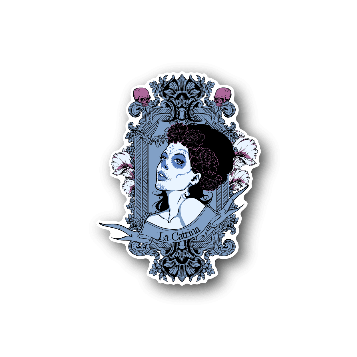 Image of La Catrina Sticker