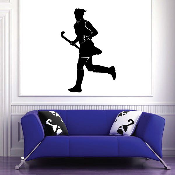 Image of Lacrosse Wall Decal - Vinyl Decal - Car Decal - MC001