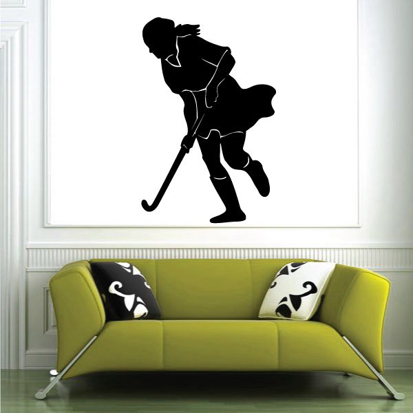 Image of Lacrosse Wall Decal - Vinyl Decal - Car Decal - MC003