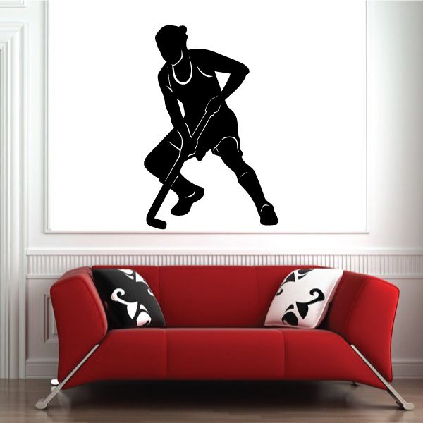 Image of Lacrosse Wall Decal - Vinyl Decal - Car Decal - MC005