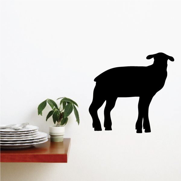 Image of Lamb Watching Decal