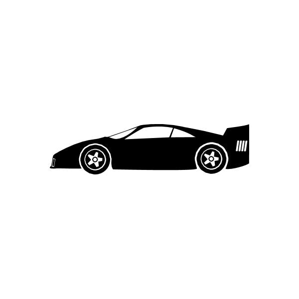 Image of Lamborghini Side View Decal