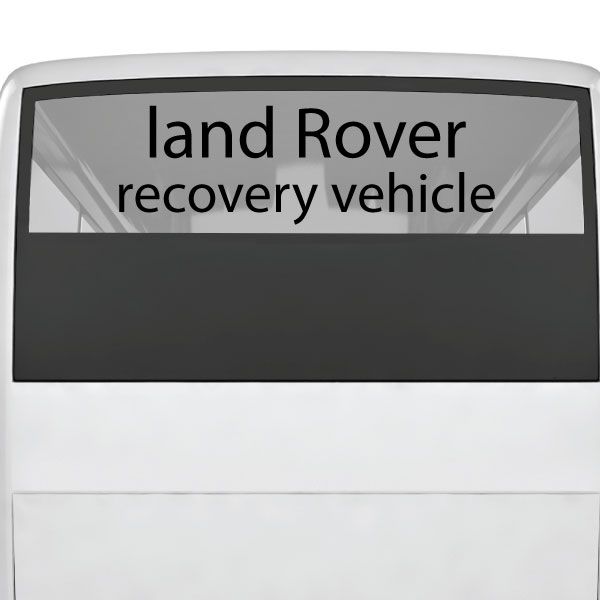 Image of Land Rover Recovery Decal