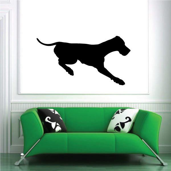 Image of Landing Great Dane Decal