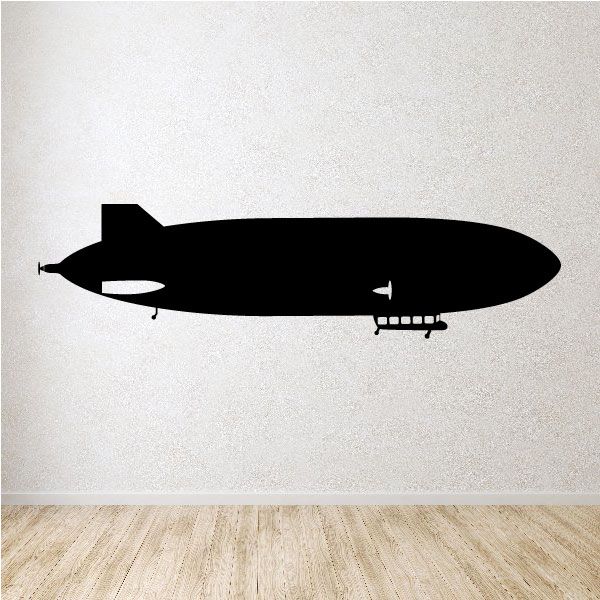 Image of Large Passenger Blimp Decal