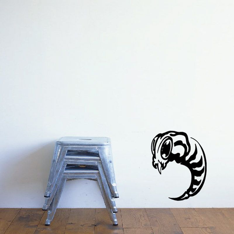 Image of Larry the Larvae Decal