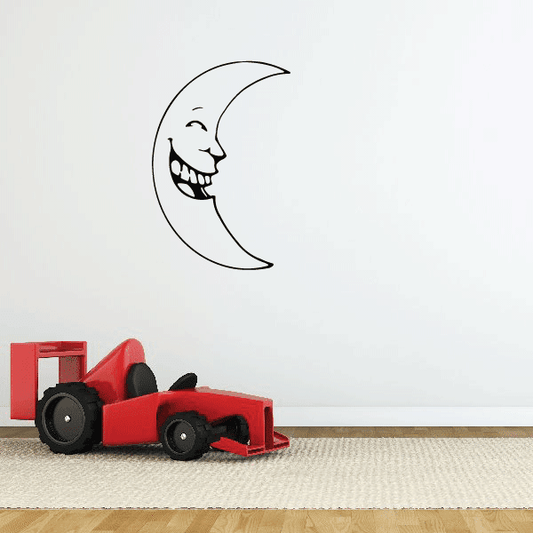 Image of Laughing Moon Decal