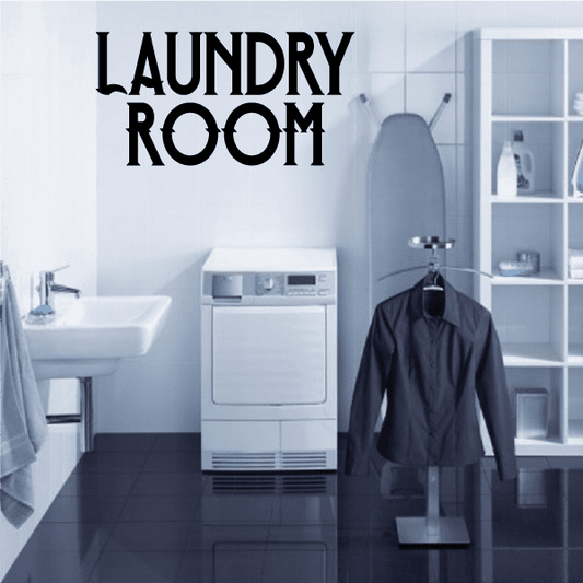 Image of Laundry Room Wall Decal