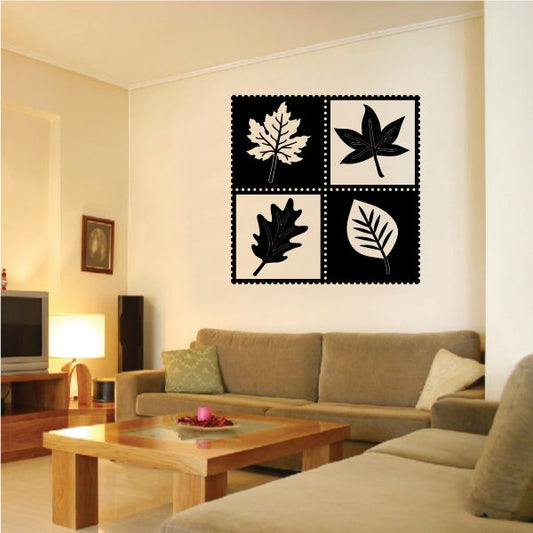 Image of Leaf Mural Decal