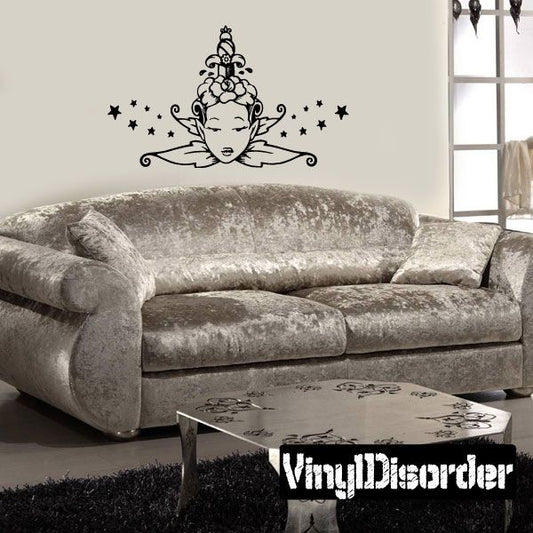 Image of Leaf Sprite Tattoo Decal