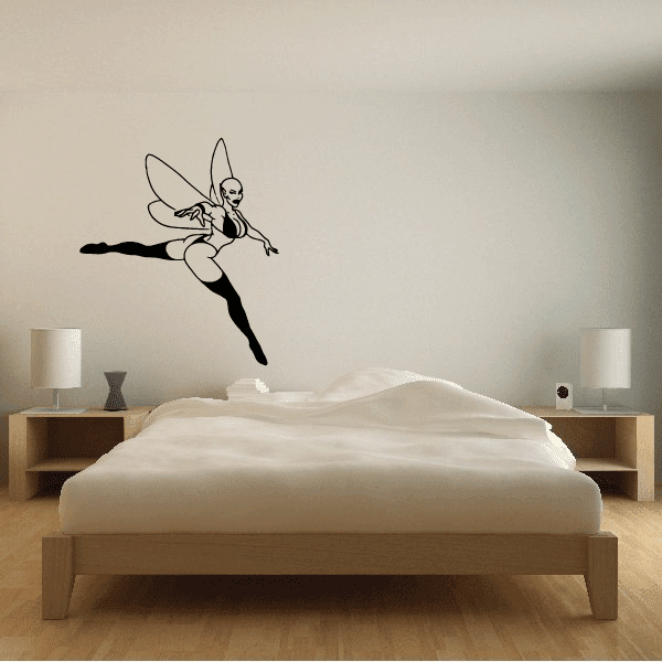 Image of Leaping Hairless Bikini Fairy Decal