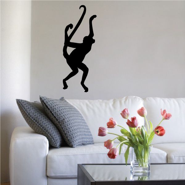 Image of Leaping Monkey Decal