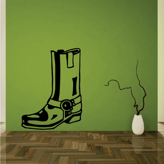 Image of Leather Boot Decal