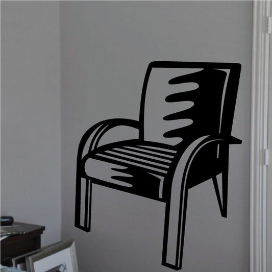 Image of Leather Chair Decal