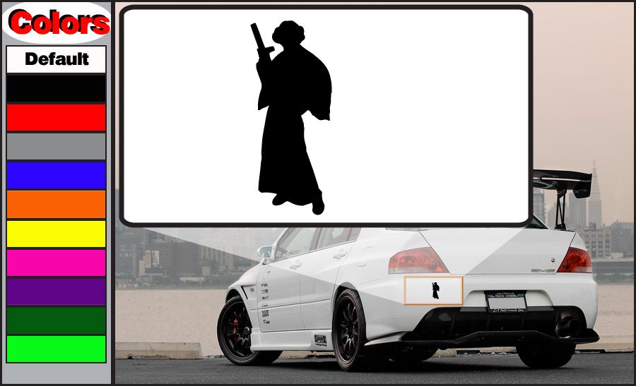 Image of Leia Decal