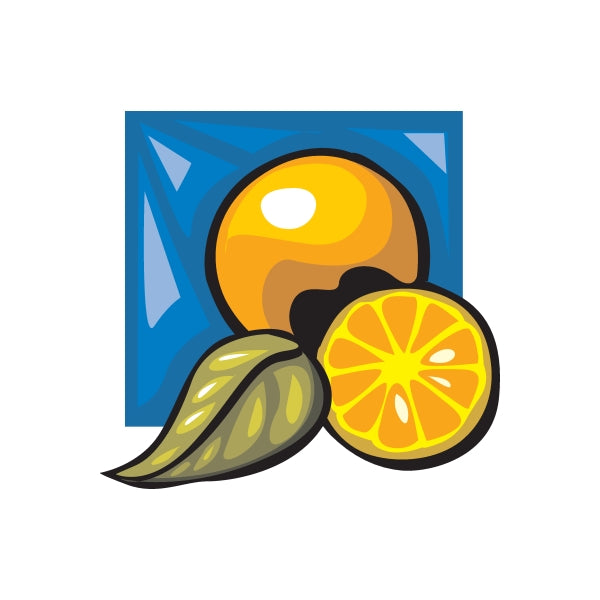 Image of Lemons and Leaf Sticker