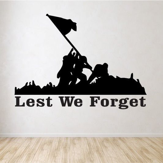 Image of Lest We Forget Decal