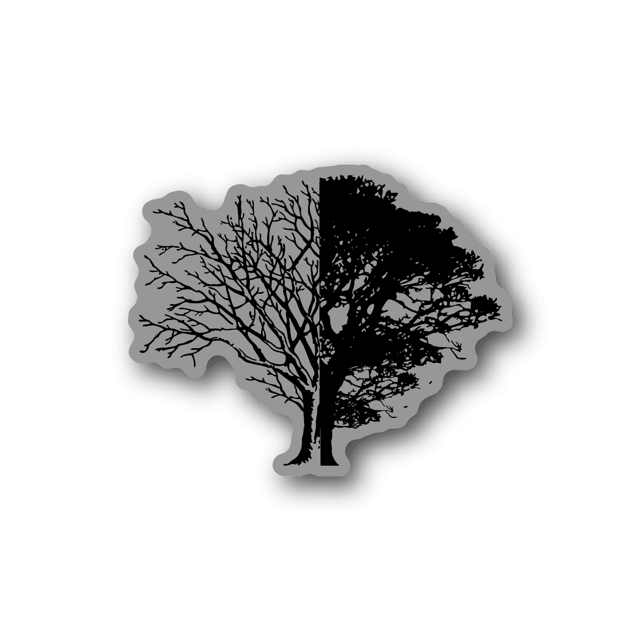 Life And Death Tree Sticker – Vinyl Disorder