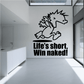 Image of Life is Short - Naked Calvin Decals