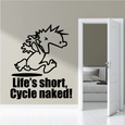 Image of Life is Short - Naked Calvin Decals