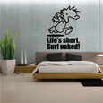 Image of Life is Short - Naked Calvin Decals