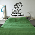 Image of Life is Short - Naked Calvin Decals