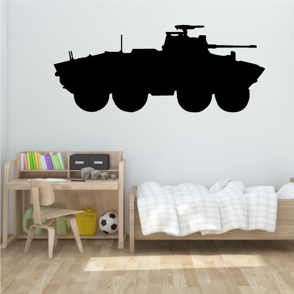 Image of Light Armored Personnel Carrier Decal 3