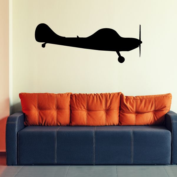 Image of Lightweight Propellor Plane Decal