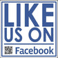 Like Us on Facebook Sticker - Vinyl Sticker - Car Sticker - 004