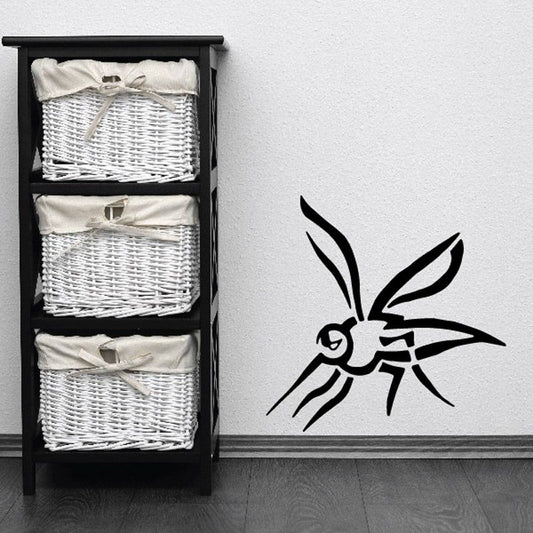 Image of Line Stroke Style Mosquito Decal