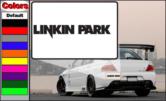 Image of Linkin Park Text Decal