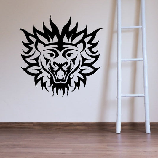 Image of Lion Mane Face Decal