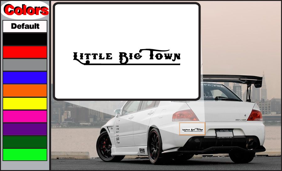 Image of Little Big Town Decal