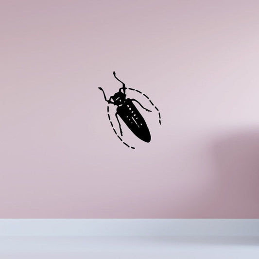 Image of Long Antenna Bug Decal