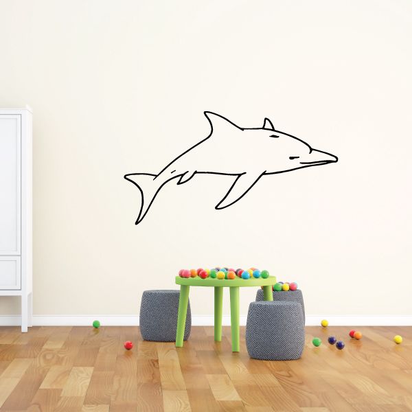 Image of Long Nose Dolphin Decal