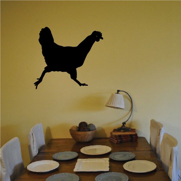 Image of Long Tailed Chicken Decal