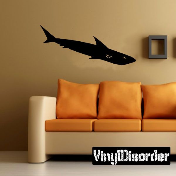 Image of Longfin Mako Shark Decal