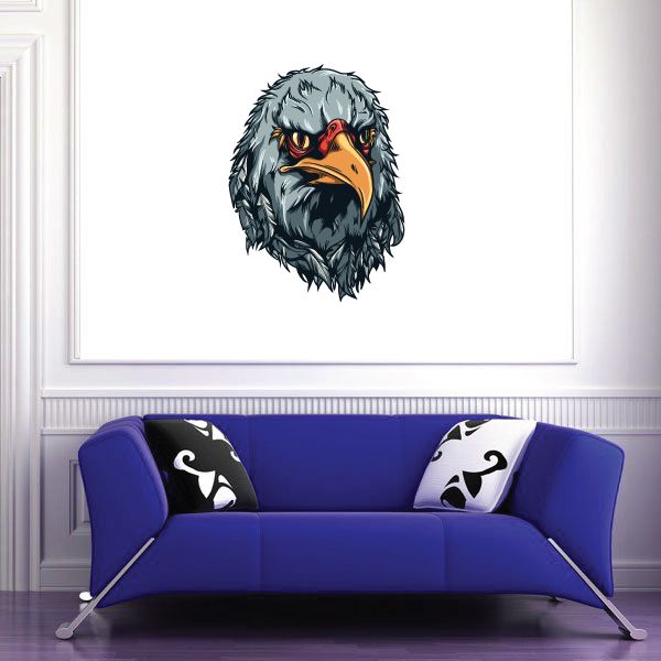 Image of Looking Eagle Head Decal