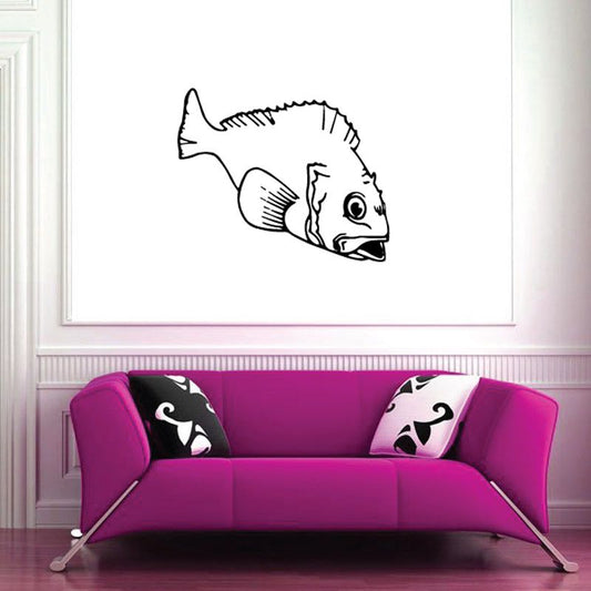 Image of Looking Rock Fish Decal