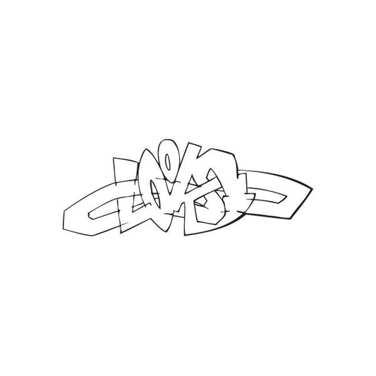 Image of Looks Graffiti Decal