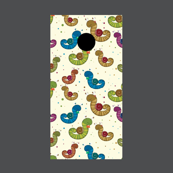 Image of Love Cornhole Board Wraps