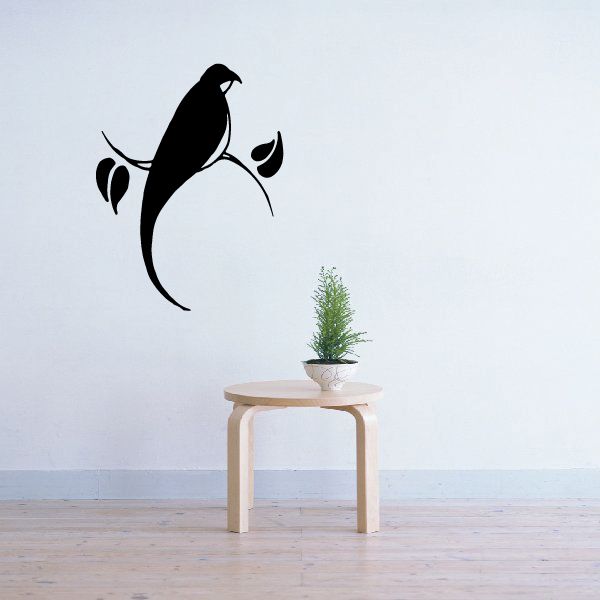 Image of Lovely Bird on Branch Decal