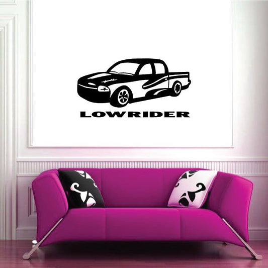 Image of Low Rider Truck Decal