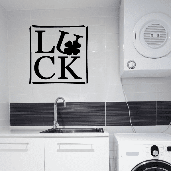 Image of Luck Clover Decal