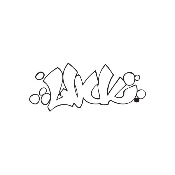 Image of Luck Graffiti Decal