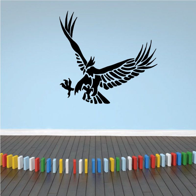 Image of Lunging Eagle Decal